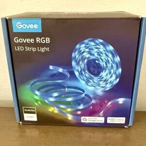 Govee RGB LED Strip Light 16.4ft | App Control | Multicolor Mood Lighting Kit